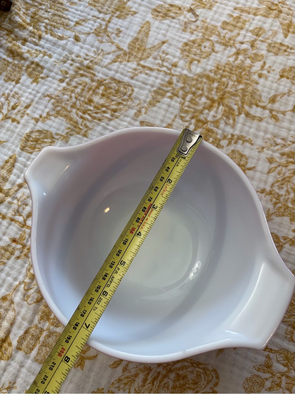 Pyrex “Autumn Harvest” Wheat Cinderella mixing bowl - Picture 8 of 8
